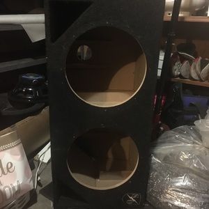 Pre fab S/O ported 12” dual enclosure